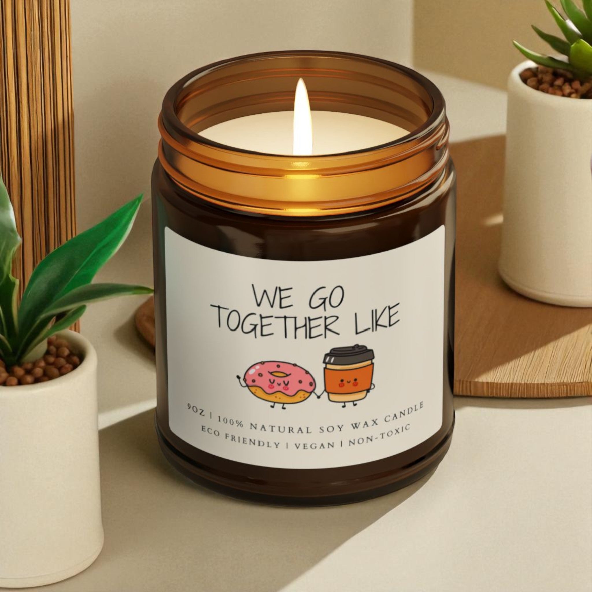 We Go Together Like Scented Soy Wax Candle; 4oz/9oz