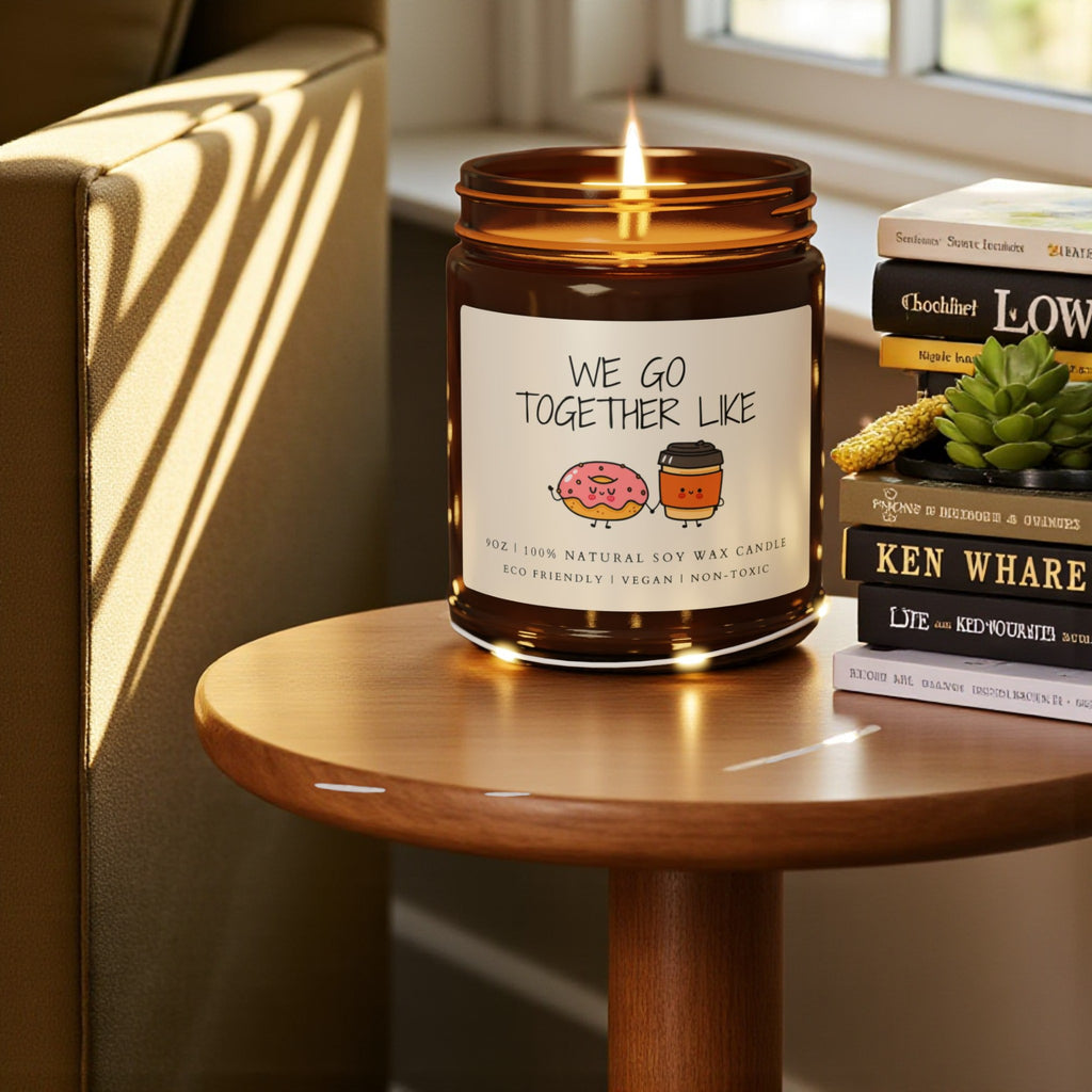 We Go Together Like Scented Soy Wax Candle; 4oz/9oz