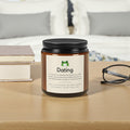 Dating Scented Soy Wax Vegan Candle; 4oz/9oz