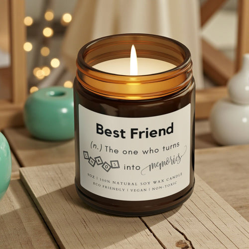 Best Friend Scented Soy Wax Candle; 4oz/9oz