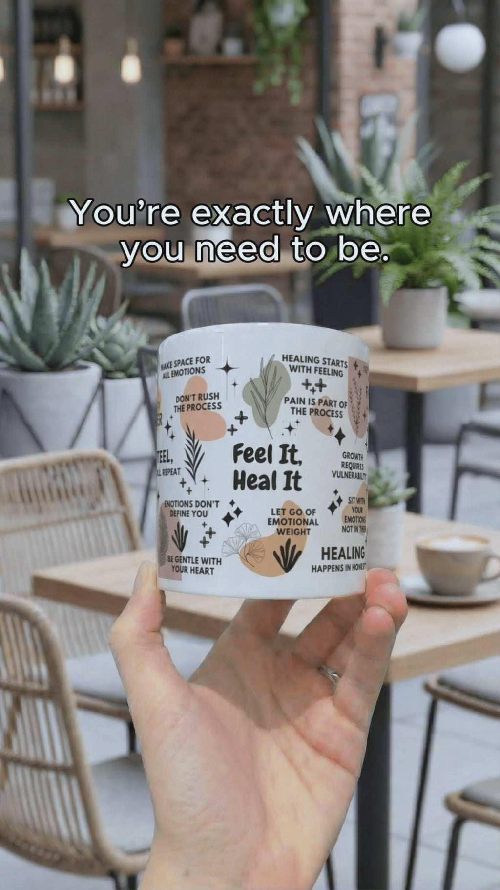 Feel It Heal It Mug; 11oz/15oz