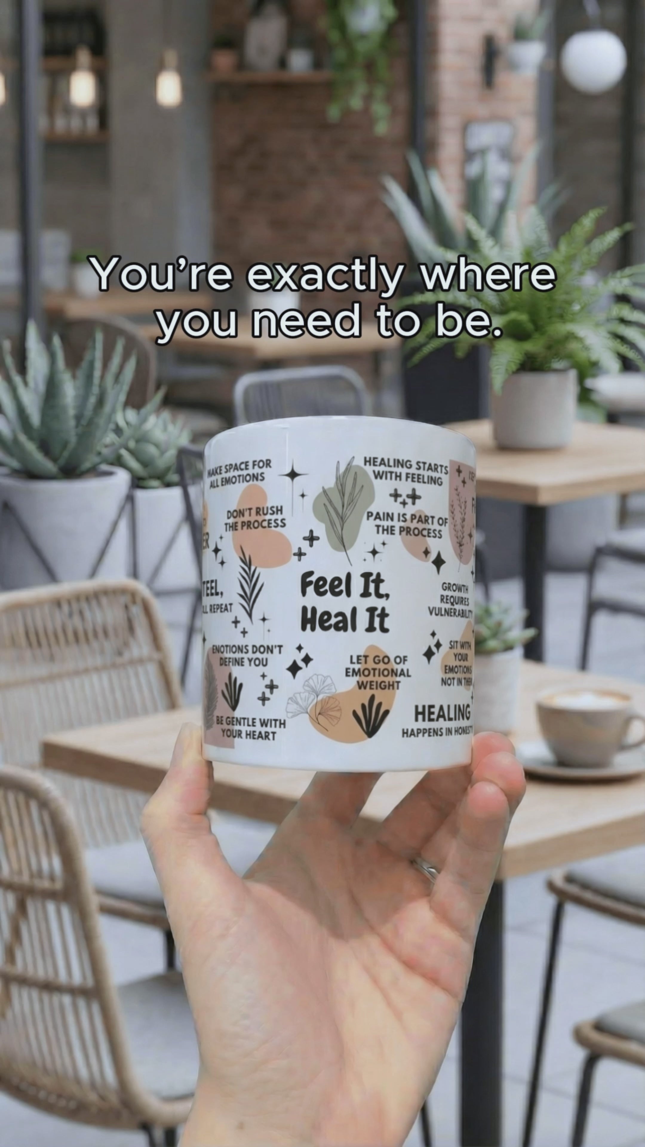Feel It Heal It Mug; 11oz/15oz