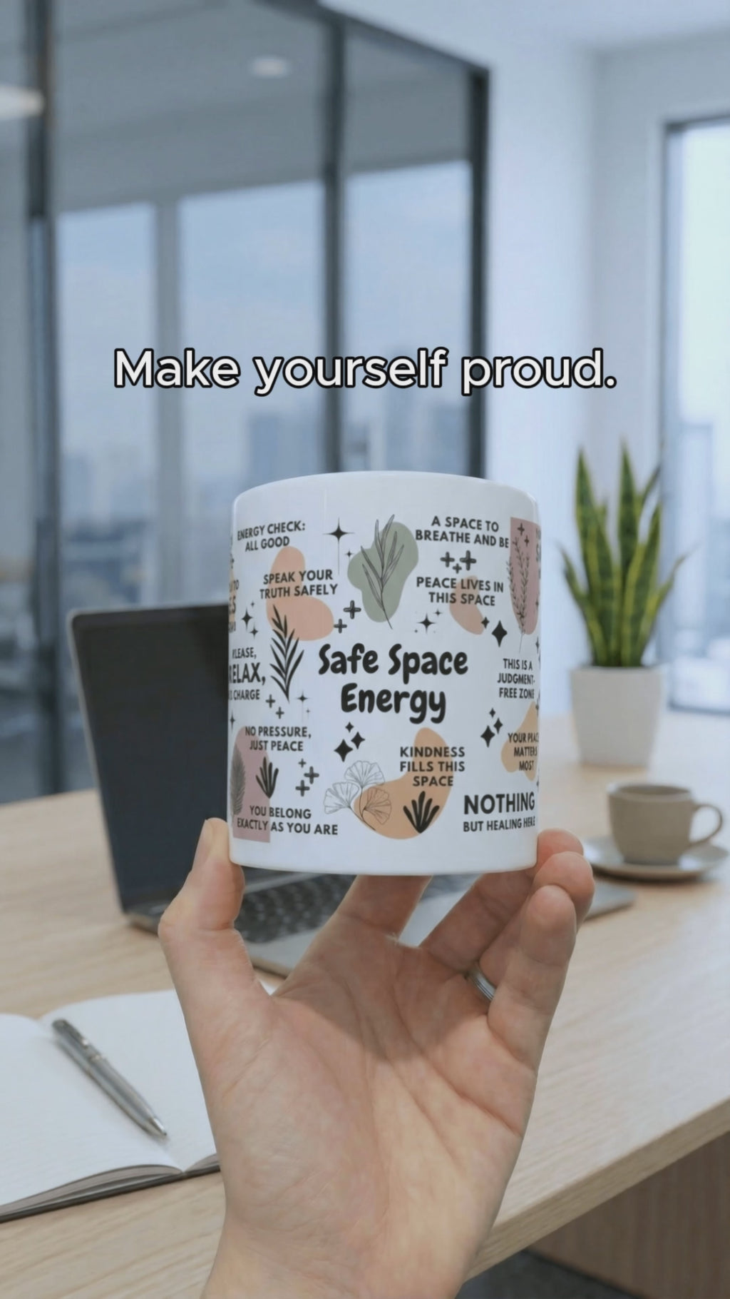 Safe Space Energy Mug; 11oz/15oz