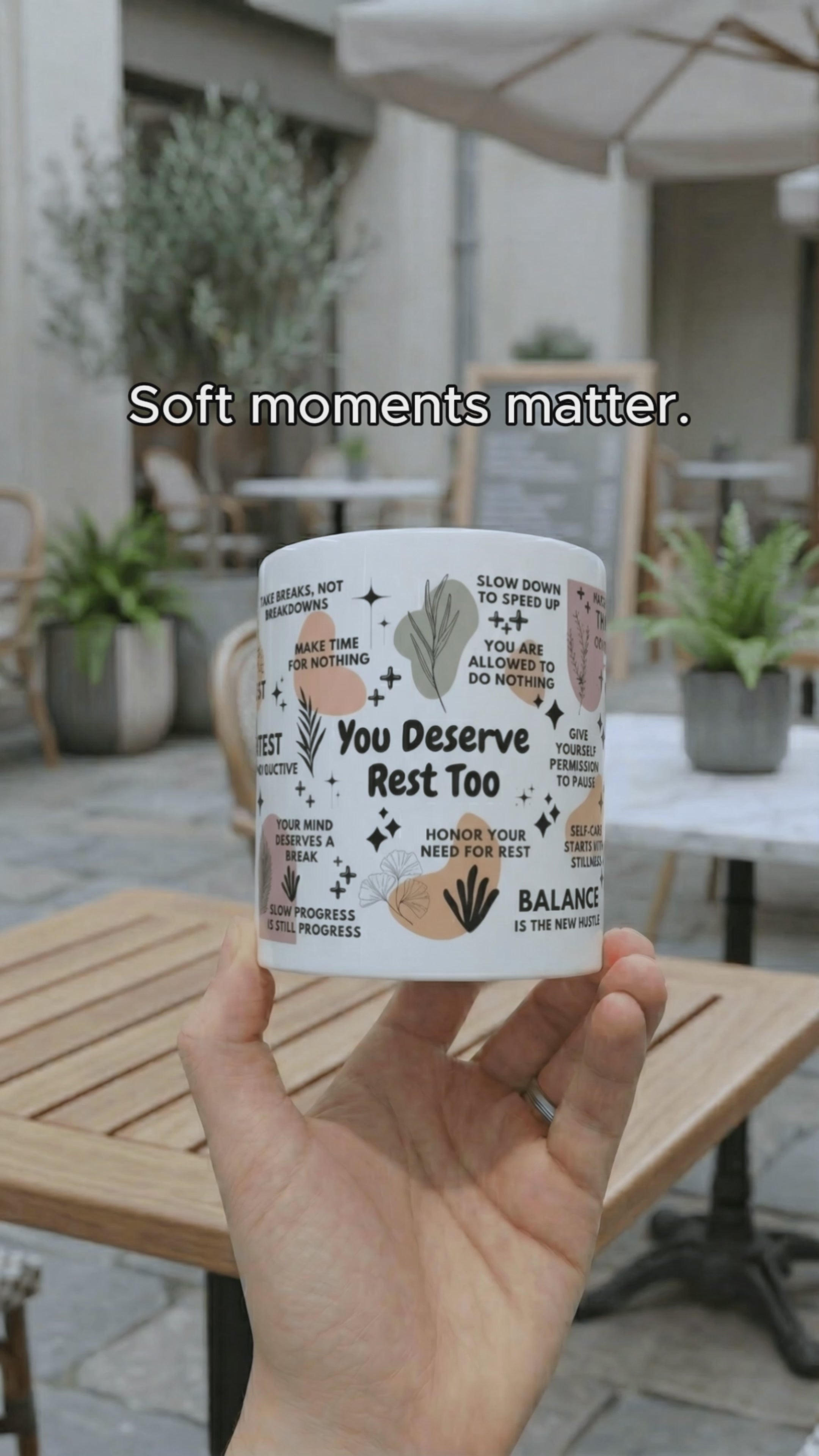 You Deserve Rest Too Mug; 11oz/15oz