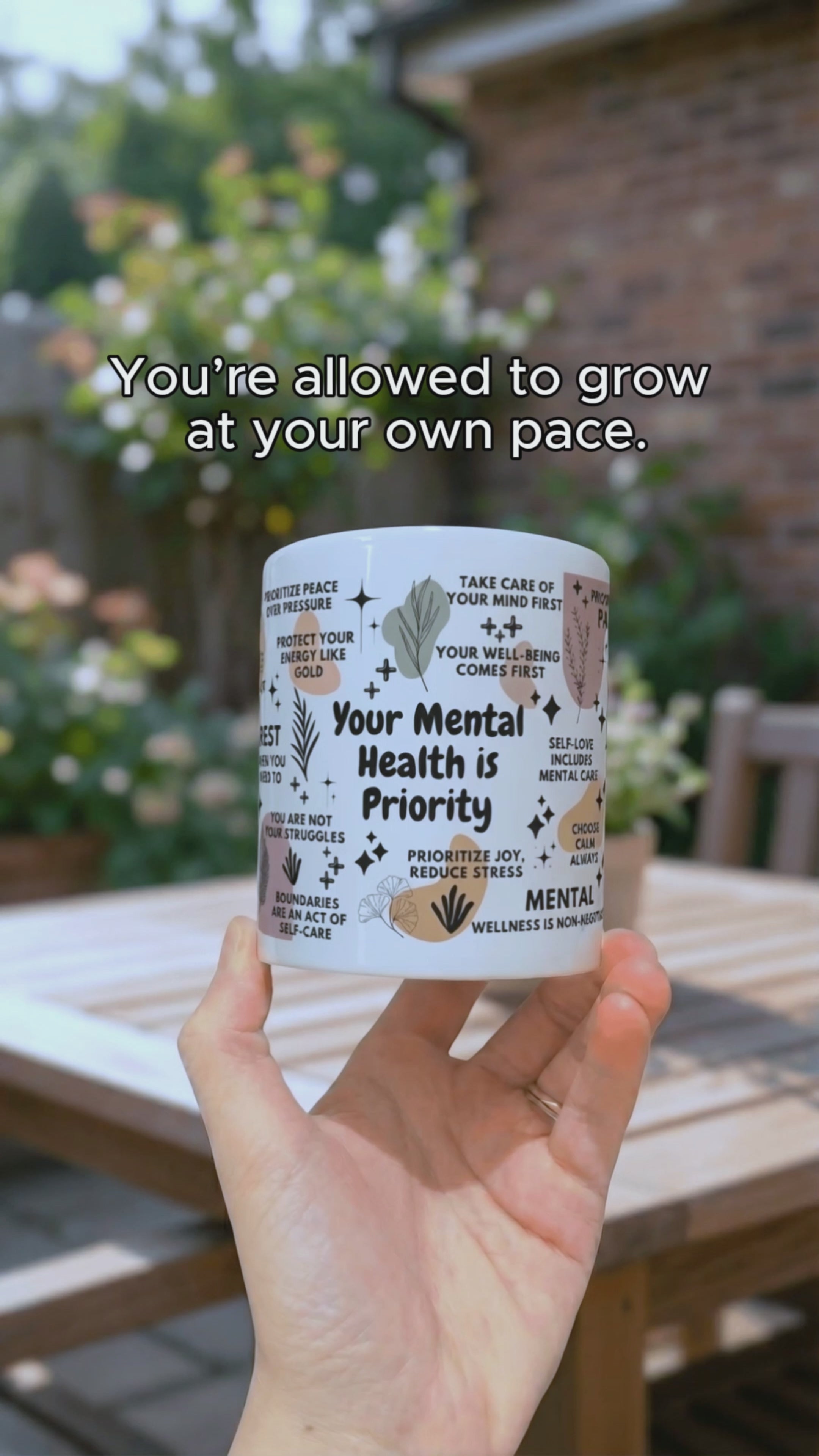 Your Mental Health Is Priority Mug 11oz/15oz