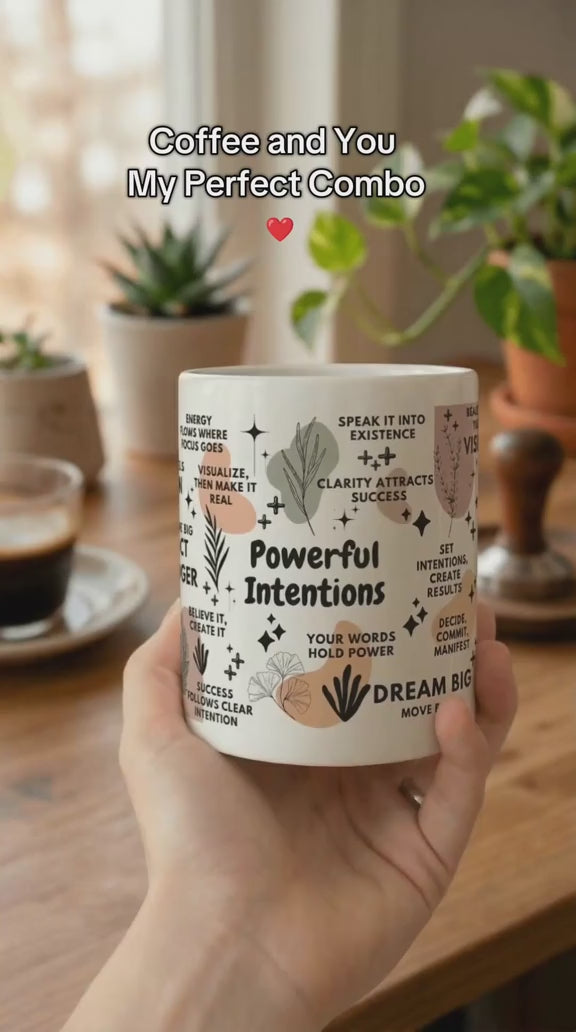 Powerful Intentions Mug; 11oz/15oz